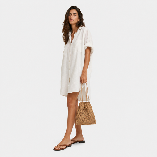 THE POUCH BAG — TAN